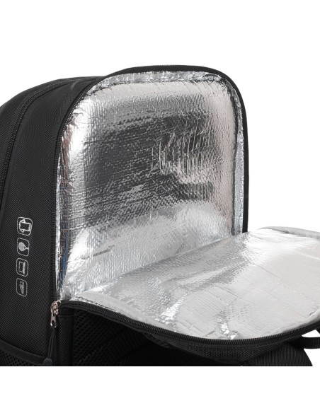 Mochila Bullpadel BPM25007 Vertex Negro | Ofertas de pádel